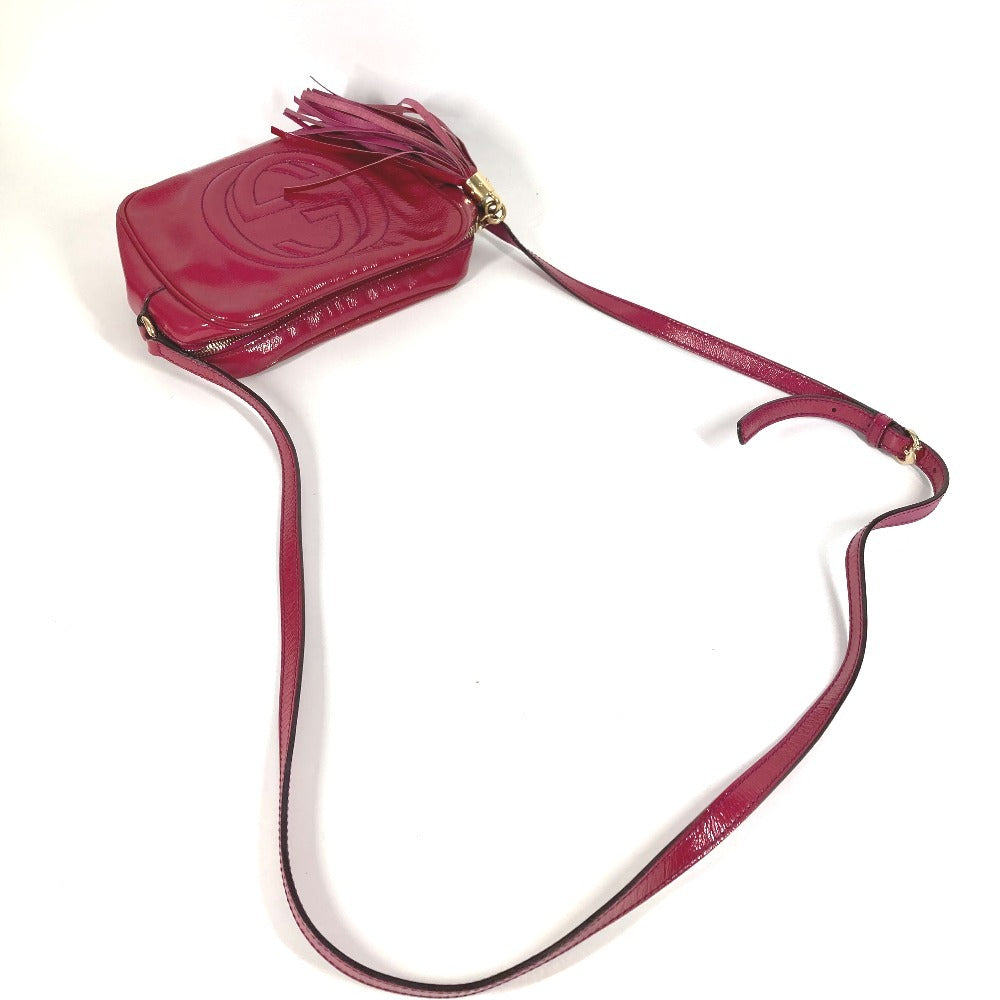 GUCCI 308364 ソーホー スモールディスコ タッセル フリンジ カバン