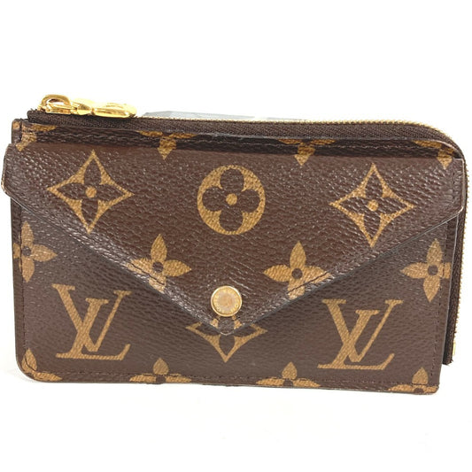 LOUIS VUITTON M69431 モノグラム カードケース ポルト カルト・レクト ヴェルソ 財布 小銭入れ キーリング付き コインケース モノグラムキャンバス ユニセックス ブラウン
