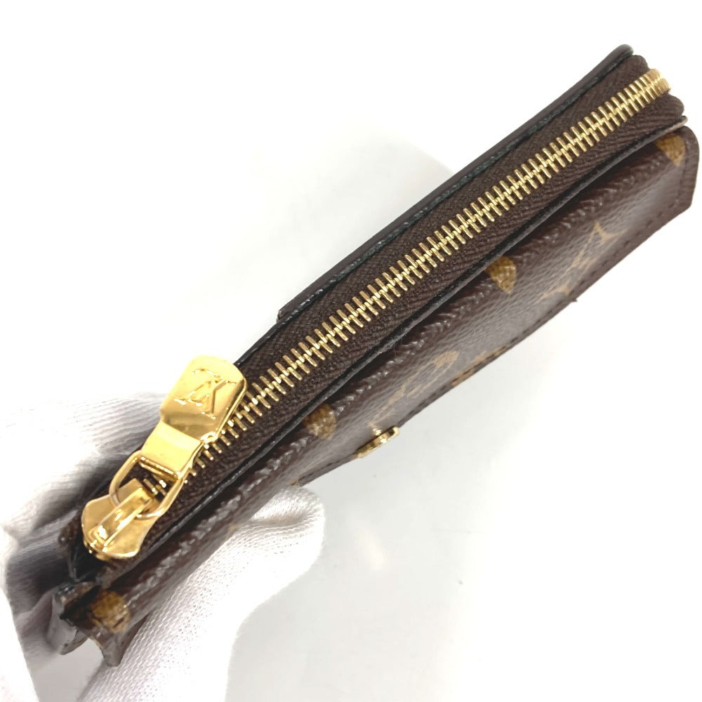 LOUIS VUITTON M69431 モノグラム カードケース ポルト カルト・レクト ヴェルソ 財布 小銭入れ キーリング付き コインケース モノグラムキャンバス ユニセックス ブラウン