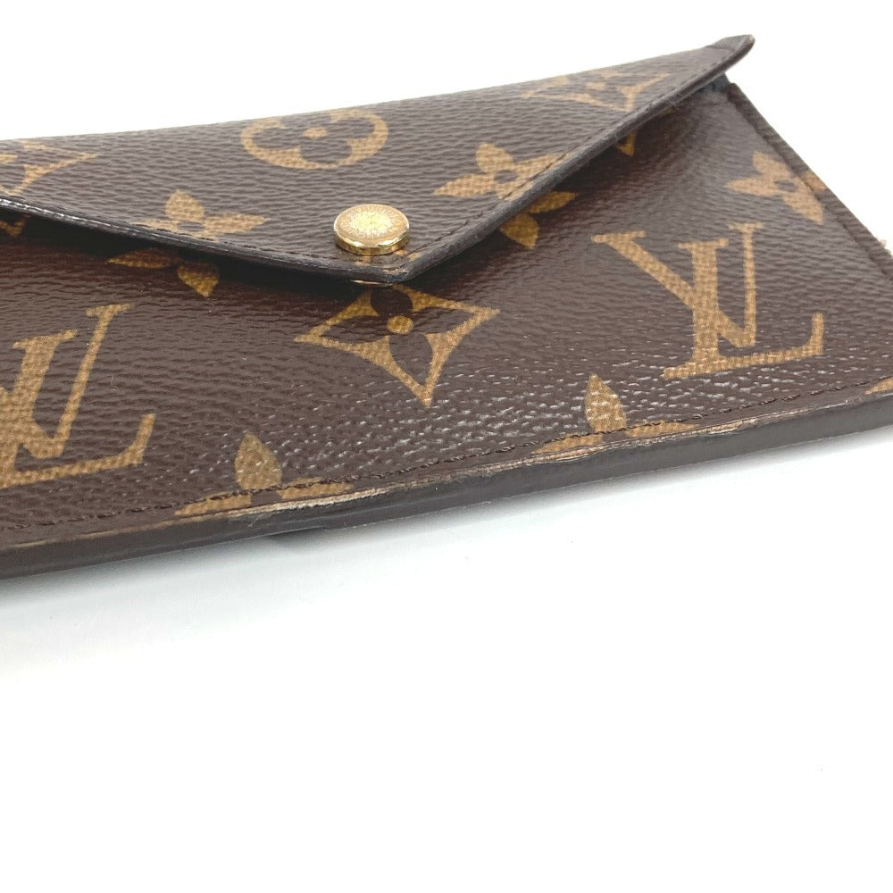 LOUIS VUITTON M69431 モノグラム カードケース ポルト カルト・レクト ヴェルソ 財布 小銭入れ キーリング付き コインケース モノグラムキャンバス ユニセックス ブラウン