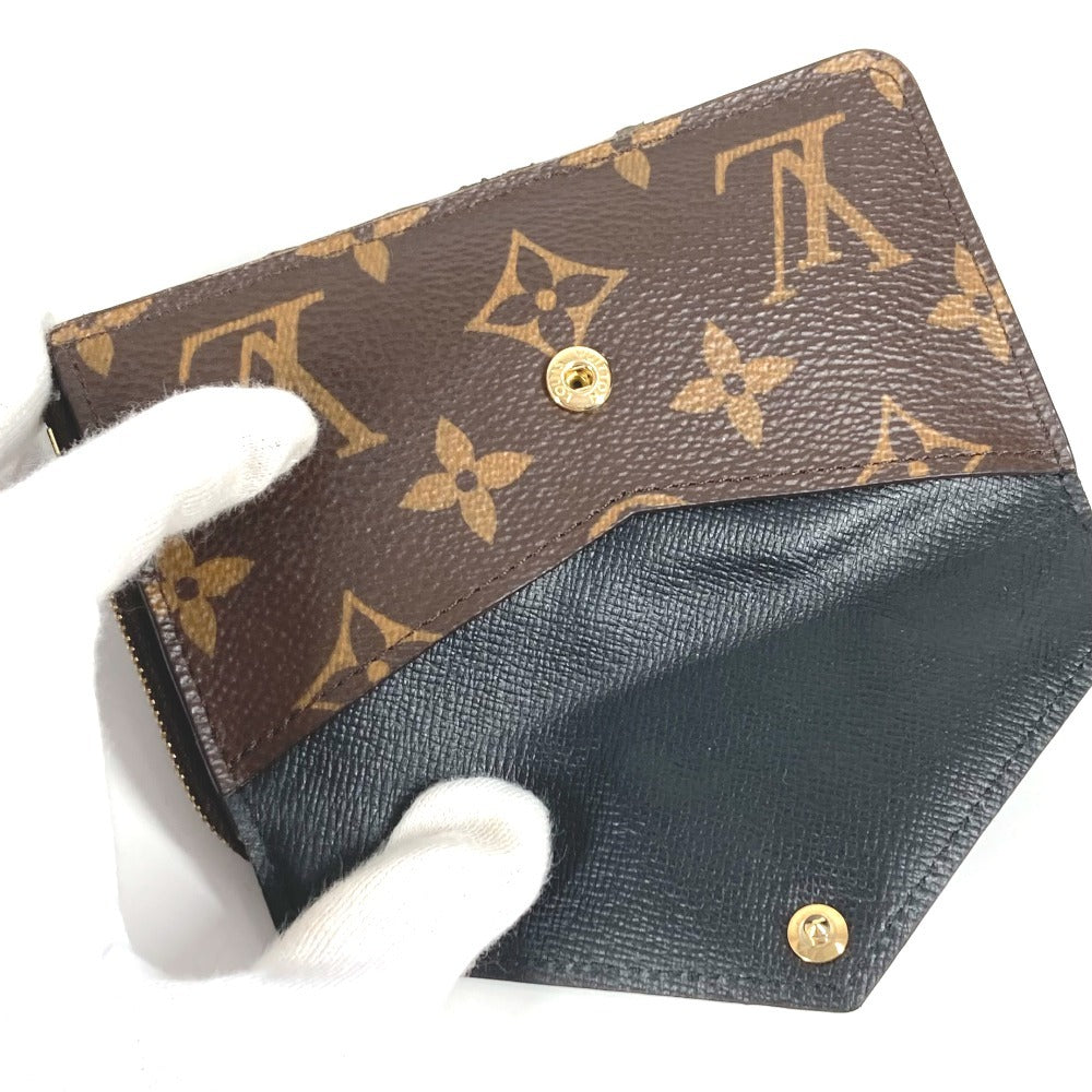 LOUIS VUITTON M69431 モノグラム カードケース ポルト カルト・レクト ヴェルソ 財布 小銭入れ キーリング付き コインケース モノグラムキャンバス ユニセックス ブラウン