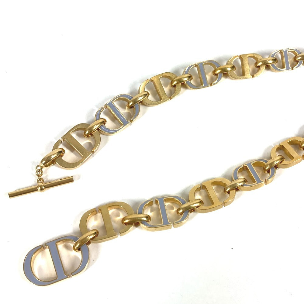 Dior アクセサリー CDロゴ ネックレス メタル ユニセックス ゴールド