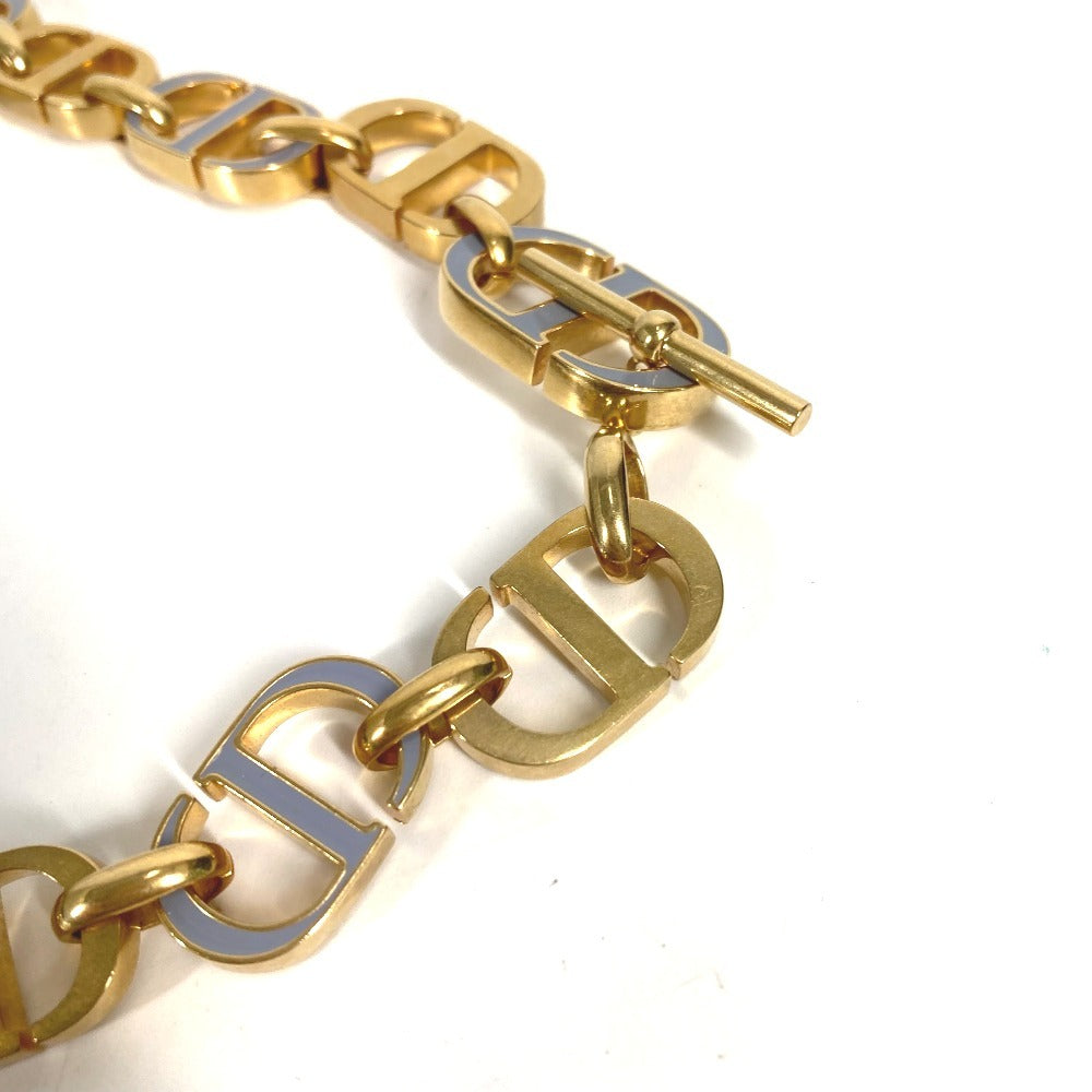 Dior アクセサリー CDロゴ ネックレス メタル ユニセックス ゴールド