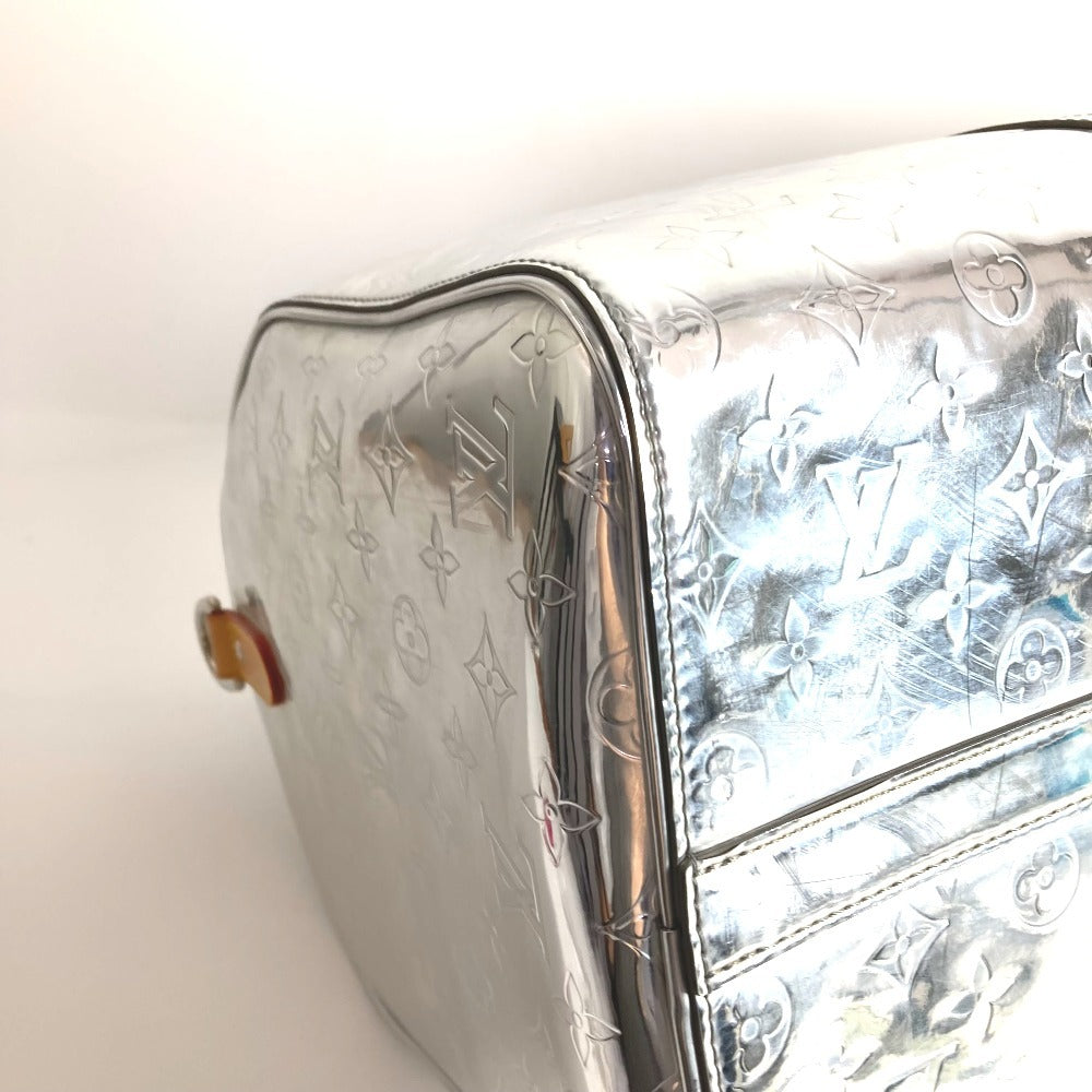 LOUIS VUITTON M45886 モノグラムミラー キーポルバンドリエール50 旅行バッグ ハンドバッグ トラベルバッグ ボストンバッグ レザー ユニセックス シルバー