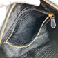 PRADA 1BB01 2WAYバッグ ハンドバッグ トートバッグ トライアングルロゴ 三角ロゴ プレート カバン 斜め掛け ショルダーバッグ レザー/ナイロン ユニセックス ブラック