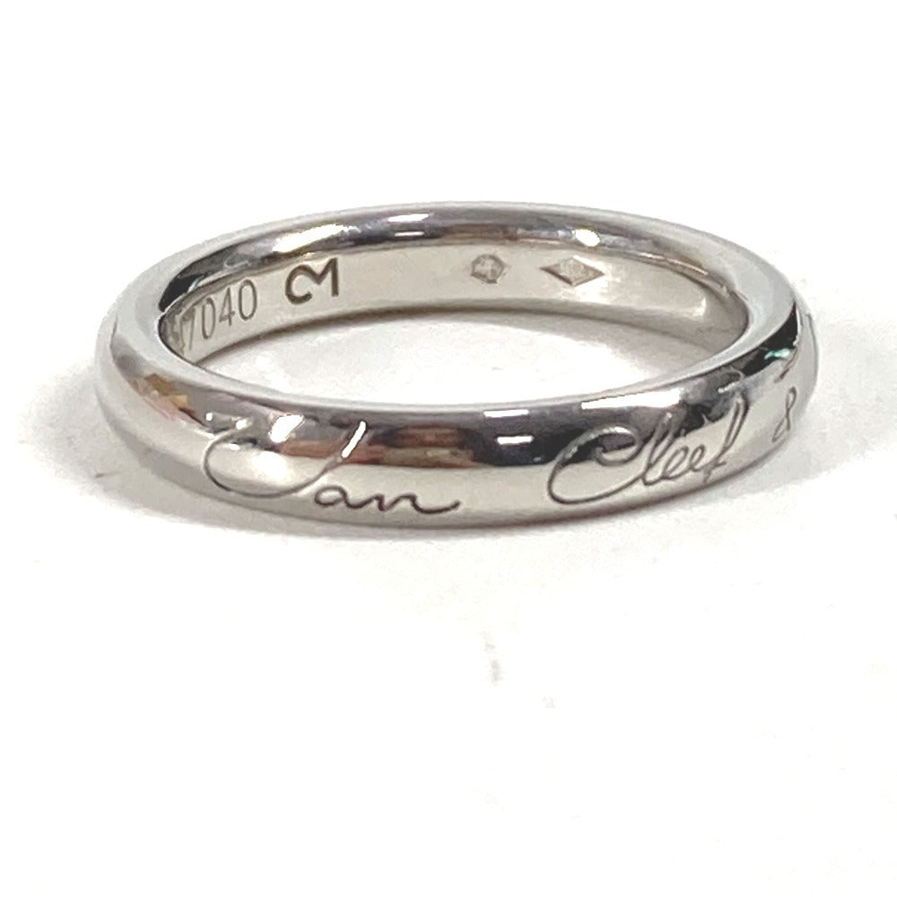 Van Cleef & Arpels タンドルモン シニアチュール マリッジリング アクセサリー ジュエリー プラチナ リング・指輪 Pt950 レディース シルバー