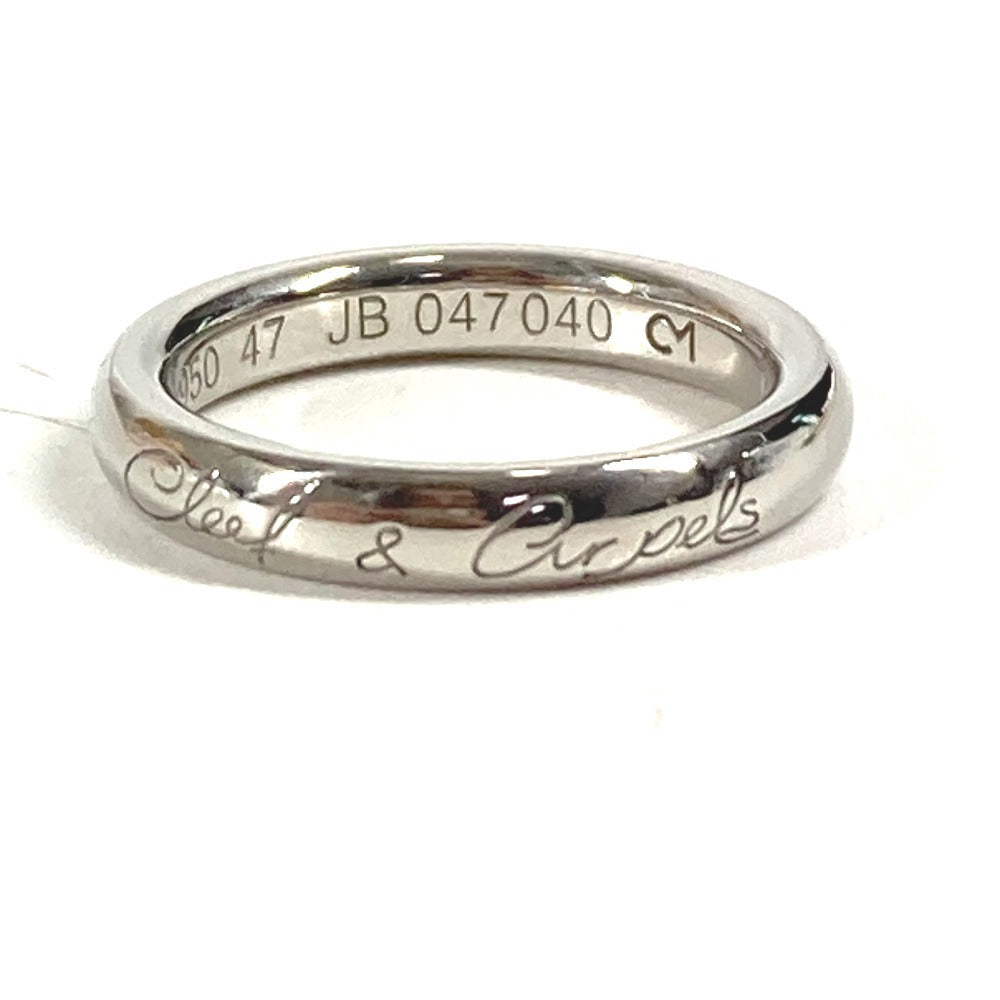 Van Cleef & Arpels タンドルモン シニアチュール マリッジリング アクセサリー ジュエリー プラチナ リング・指輪 Pt950 レディース シルバー