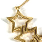 TIFFANY&Co. トリプルスター 星 チェーンネックレス アクセサリー 金 K18 ネックレス Au750 レディース ゴールド