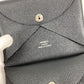 HERMES 2つ折り カルヴィデュオ カルヴィ デュオ カードケース 小銭入れ 財布 名刺入れ パスケース コインケース エプソン ユニセックス ブラック