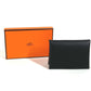 HERMES 2つ折り カルヴィデュオ カルヴィ デュオ カードケース 小銭入れ 財布 名刺入れ パスケース コインケース エプソン ユニセックス ブラック