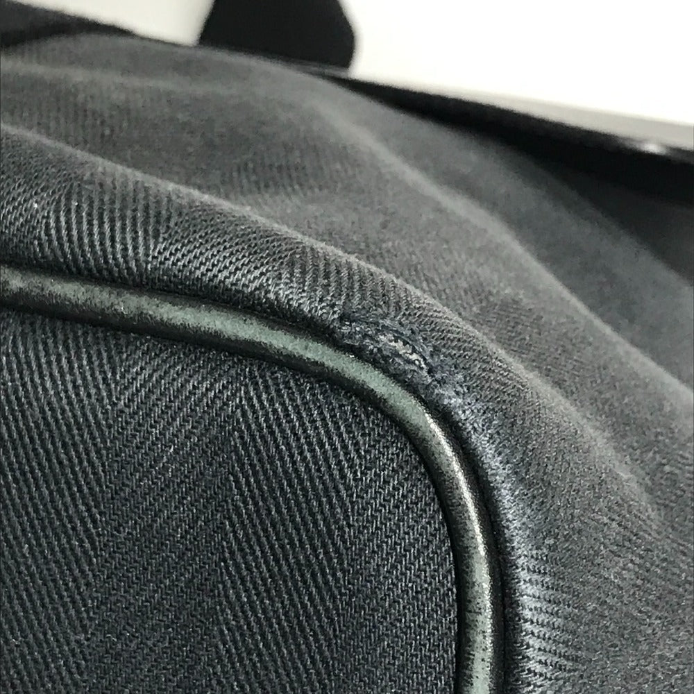 HERMES ヴァルパライソMM ヴァルパライソ MM カバン ミニボストンバッグ トートバッグ ハンドバッグ コットン ユニセックス ブラック