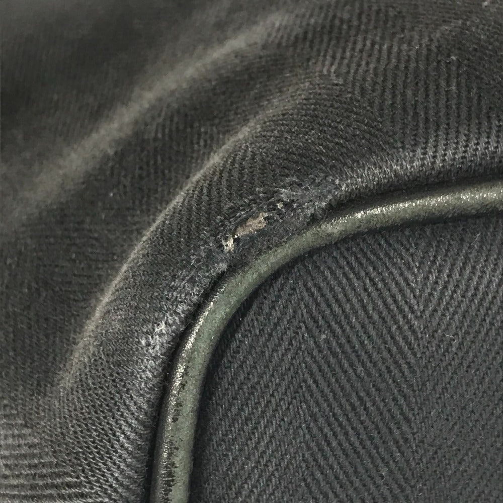 HERMES ヴァルパライソMM ヴァルパライソ MM カバン ミニボストンバッグ トートバッグ ハンドバッグ コットン ユニセックス ブラック