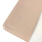 CHANEL New Travel Line Logo Planner, Stationery, Nylon Canvas Cover, Unisex, Beige