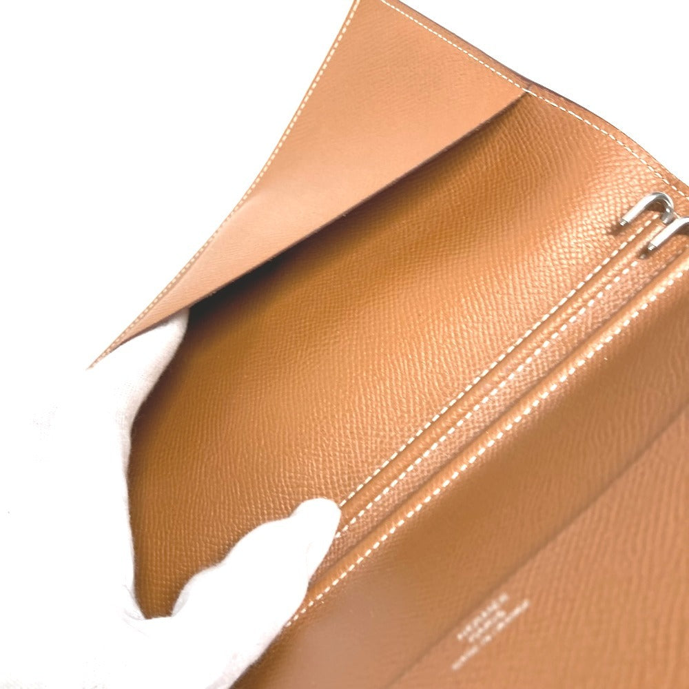 HERMES トリコロールカラー グローブトロッター アジェンダ ノートカバー システム手帳 ステーショナリー 手帳カバー エプソン ユニセックス ブラウン