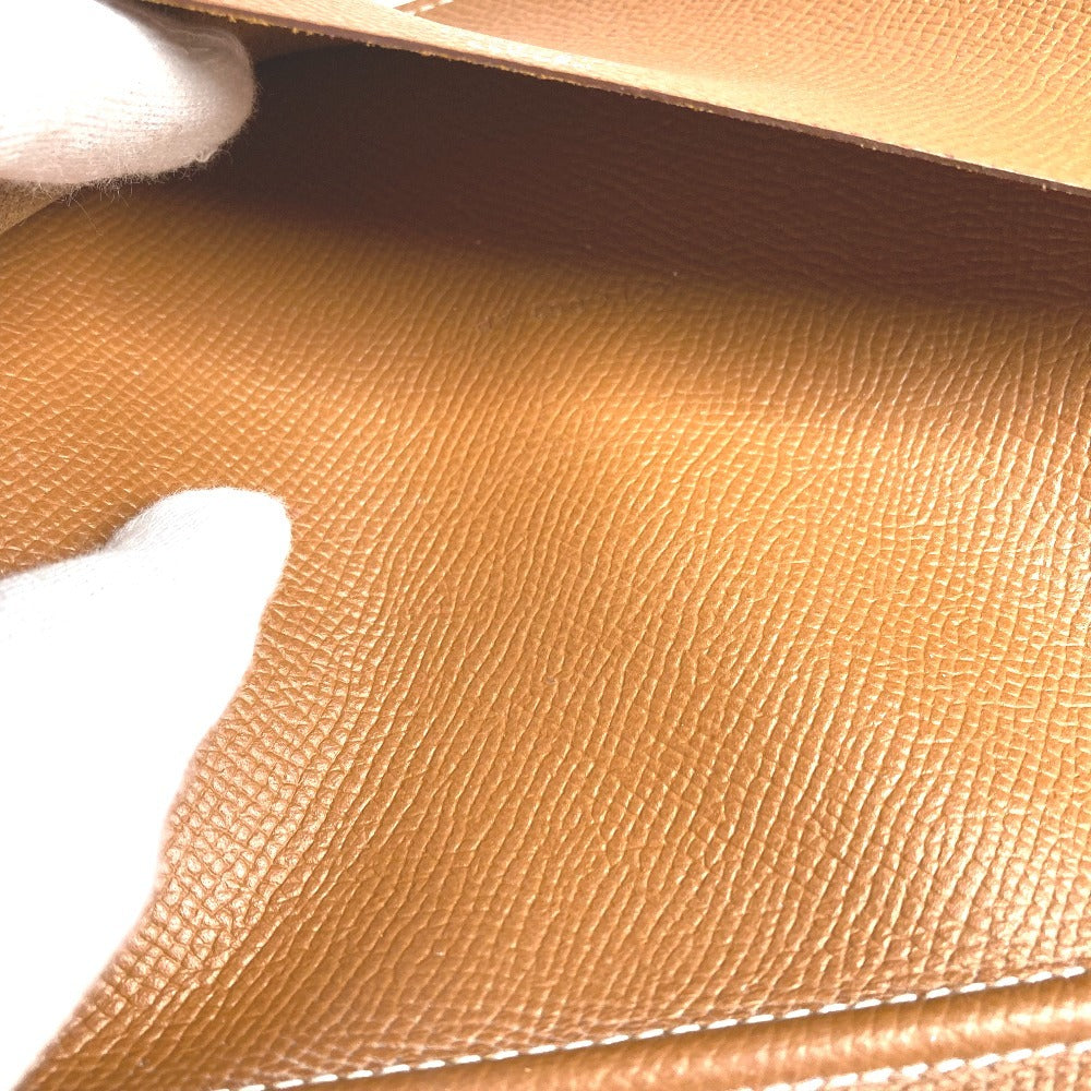 HERMES トリコロールカラー グローブトロッター アジェンダ ノートカバー システム手帳 ステーショナリー 手帳カバー エプソン ユニセックス ブラウン