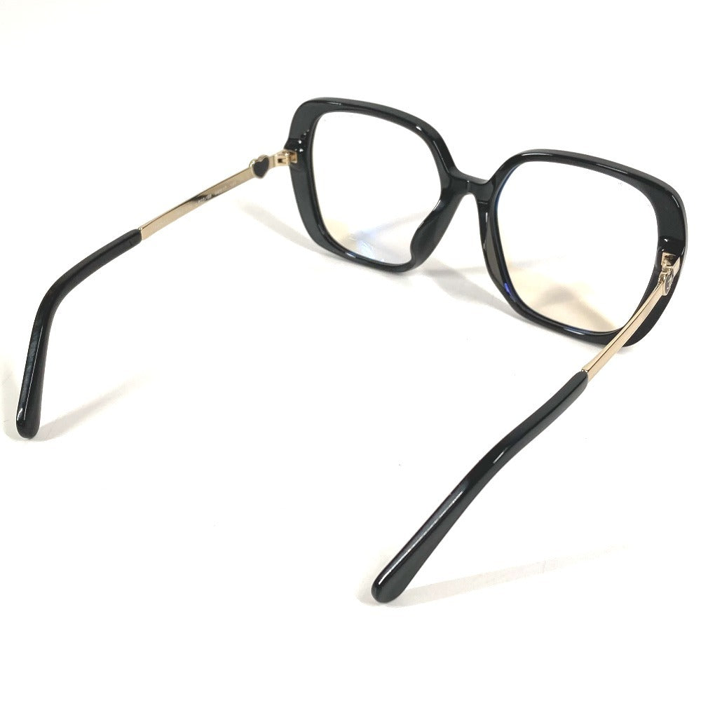 CHANEL 3462-S-A ハート CC ココマーク ロゴ めがね メガネ アイウェア 眼鏡 サングラス プラスチック レディース ブラック