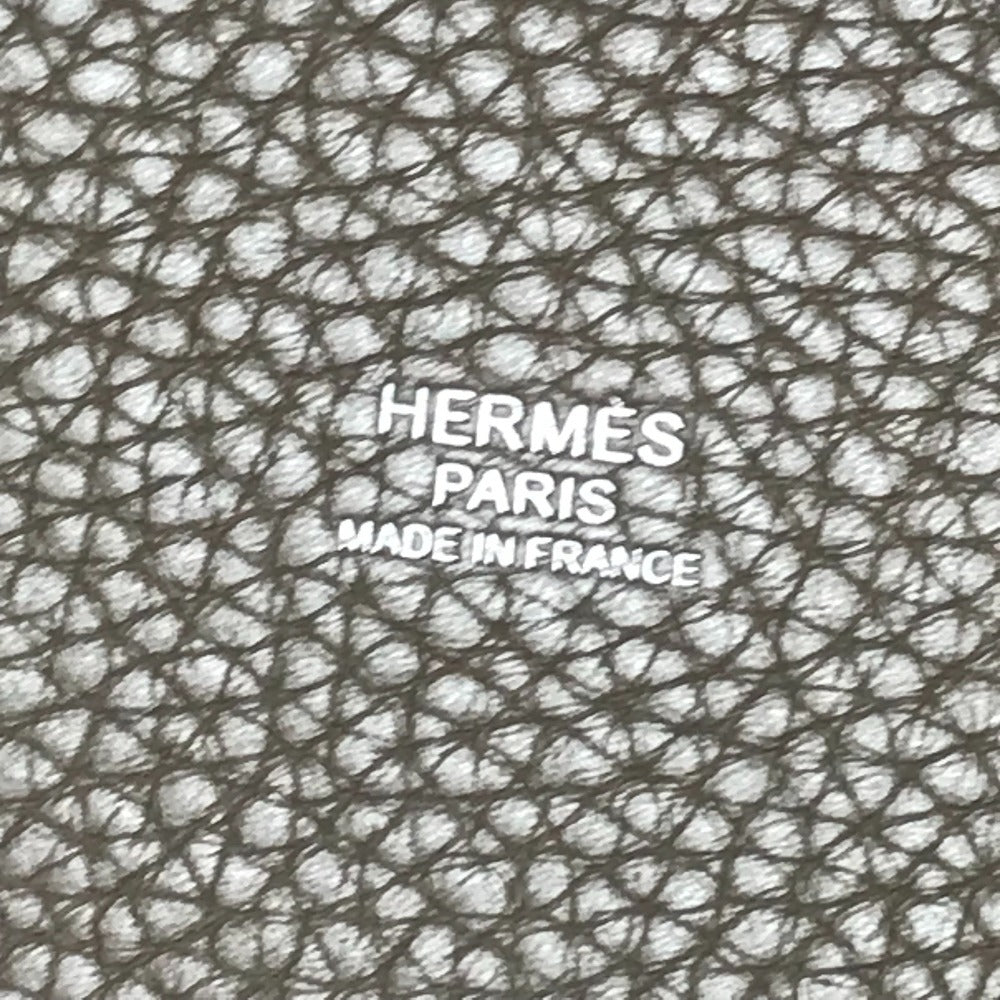 HERMES ピコタンロック MM 22 ピコタンロックMM ハンドバック カバン ハンドバッグ トリヨンクレマンス レディース エトゥープ グレー