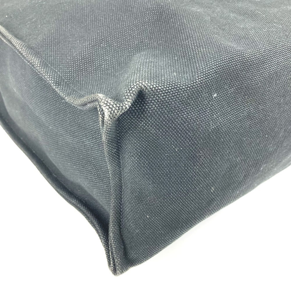 HERMES エトリヴィエール ショッピングトート カバン トートバッグ 縦型トート ショルダーバッグ レザー/キャンバス ユニセックス ブラック