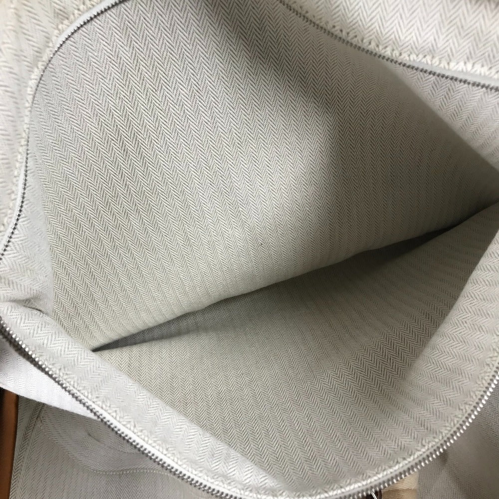 HERMES スーツケース カレーシュ エクスプレス キャビン カバン トラベルバッグ 2輪 トロリーケース 旅行バッグ トラベルバッグ キャリーバッグ レザー/キャンバス レディース グレー