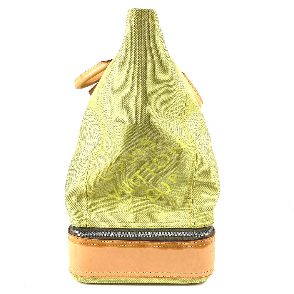 LOUIS VUITTON M80631 LV CUP ダミエジェアン サザンクロス 旅行バッグ トラベルバッグ カバン ボストンバッグ ダミエジェアンキャンバス ユニセックス イエロー