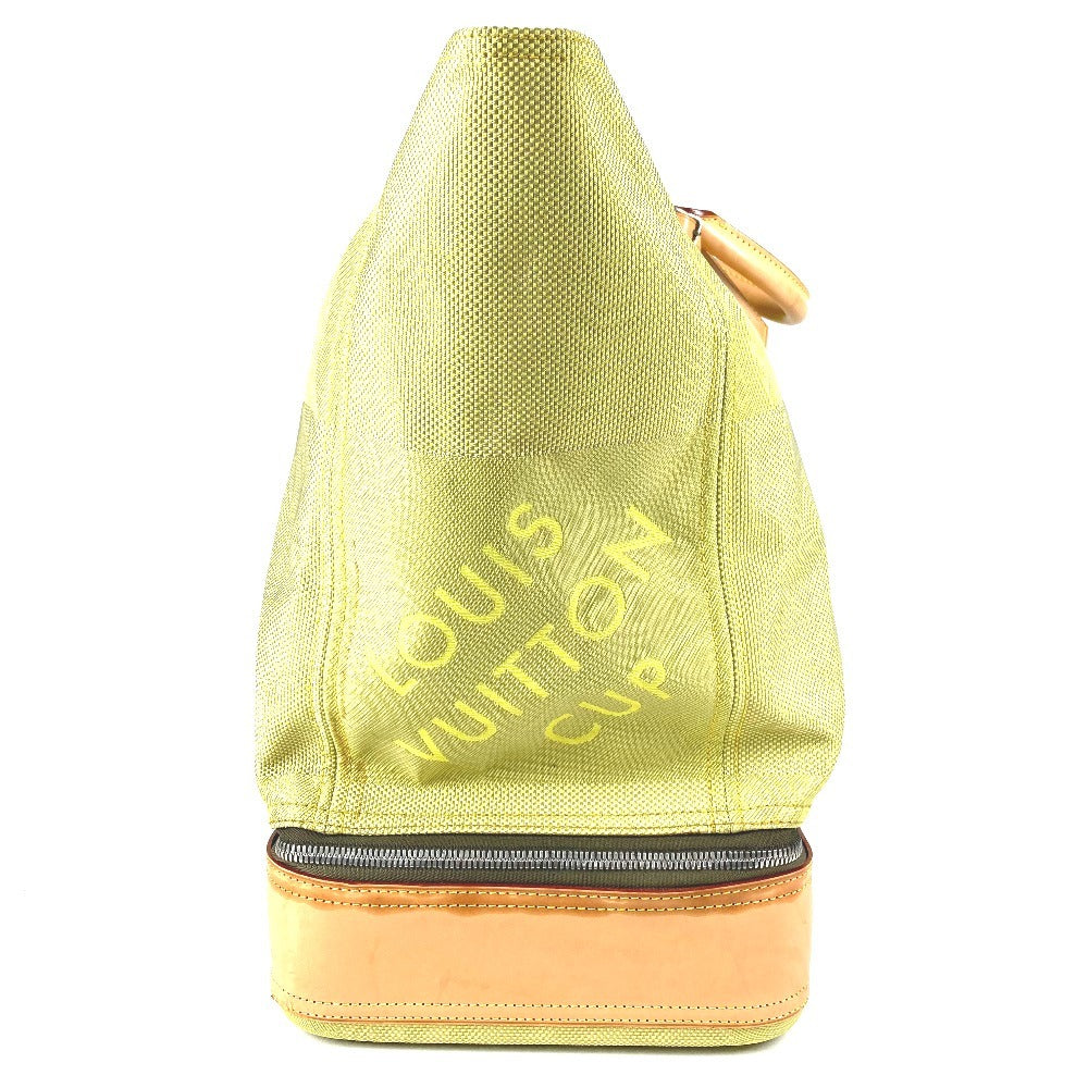 LOUIS VUITTON M80631 LV CUP ダミエジェアン サザンクロス 旅行バッグ トラベルバッグ カバン ボストンバッグ ダミエジェアンキャンバス ユニセックス イエロー