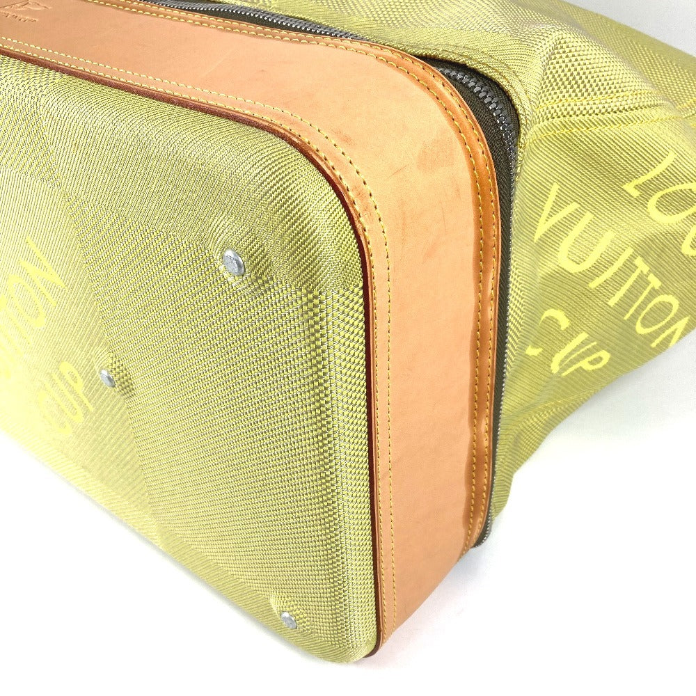 LOUIS VUITTON M80631 LV CUP ダミエジェアン サザンクロス 旅行バッグ トラベルバッグ カバン ボストンバッグ ダミエジェアンキャンバス ユニセックス イエロー