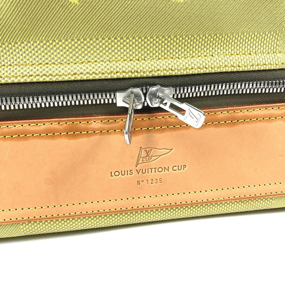 LOUIS VUITTON M80631 LV CUP ダミエジェアン サザンクロス 旅行バッグ トラベルバッグ カバン ボストンバッグ ダミエジェアンキャンバス ユニセックス イエロー