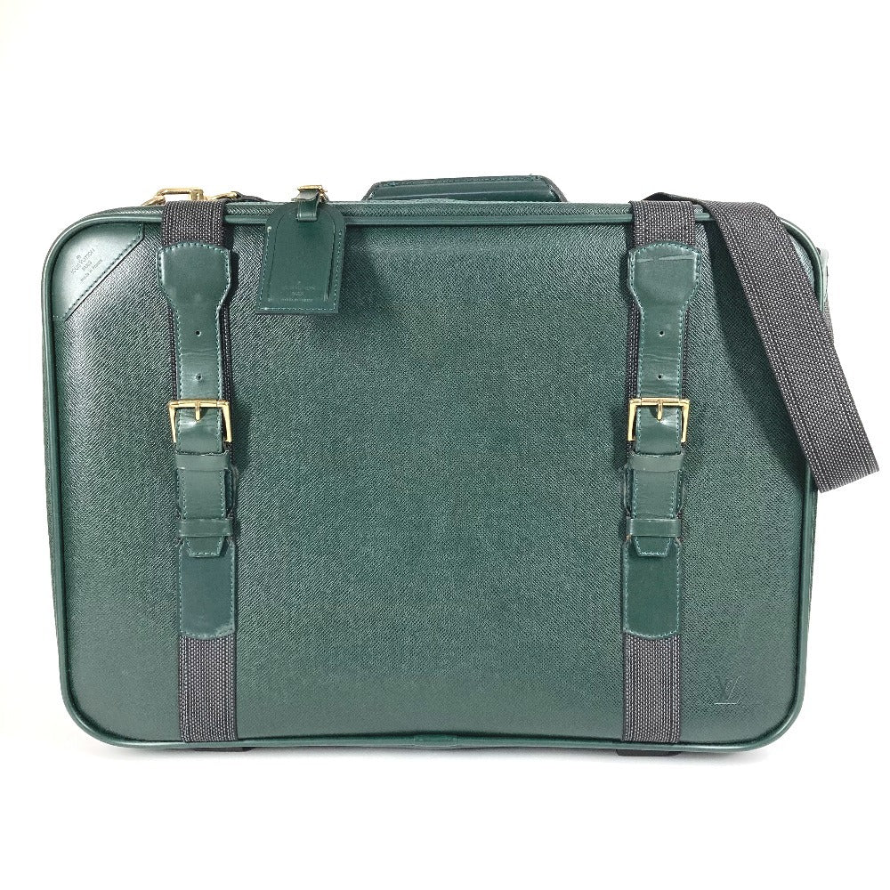 LOUIS VUITTON M30094 タイガ サテライト53 サテライト 53 旅行バッグ トラベルバッグ カバン スーツケース 2WAYバッグ ショルダーバッグ ボストンバッグ タイガレザー レディース エピセア グリーン