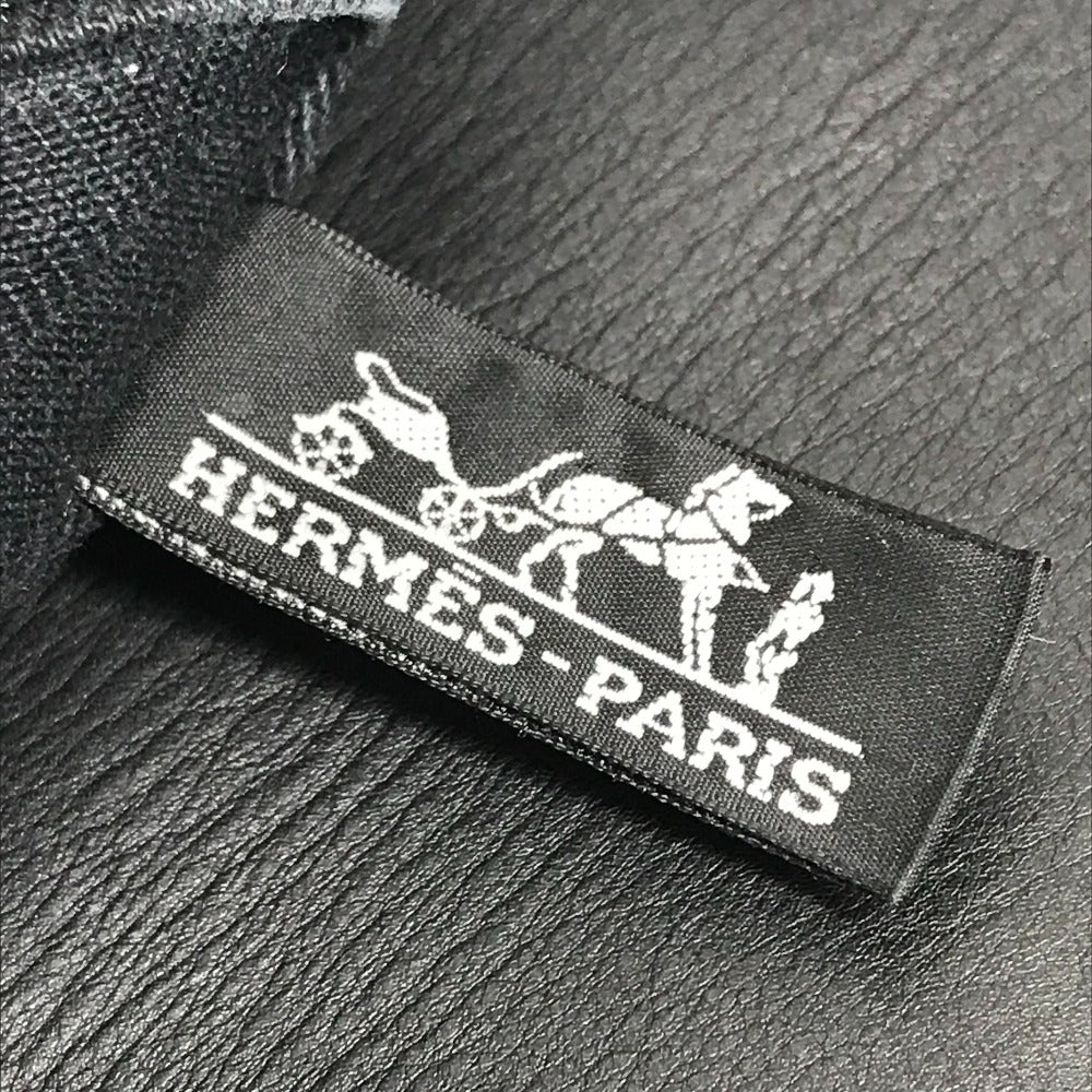 HERMES ヴァルパライソ GM ヴァルパライソGM 旅行バッグ トラベルバッグ カバン トートバッグ フラップ ボストンバッグ レザー/キャンバス レディース ブラック