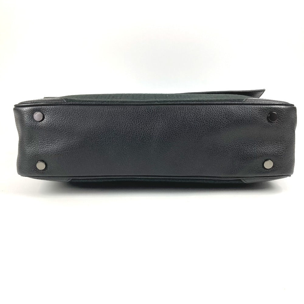 GIVENCHY ロゴ 総柄 カバン 斜め掛け フラップ メッセンジャーバッグ ショルダーバッグ レザー/キャンバス ユニセックス ブラック