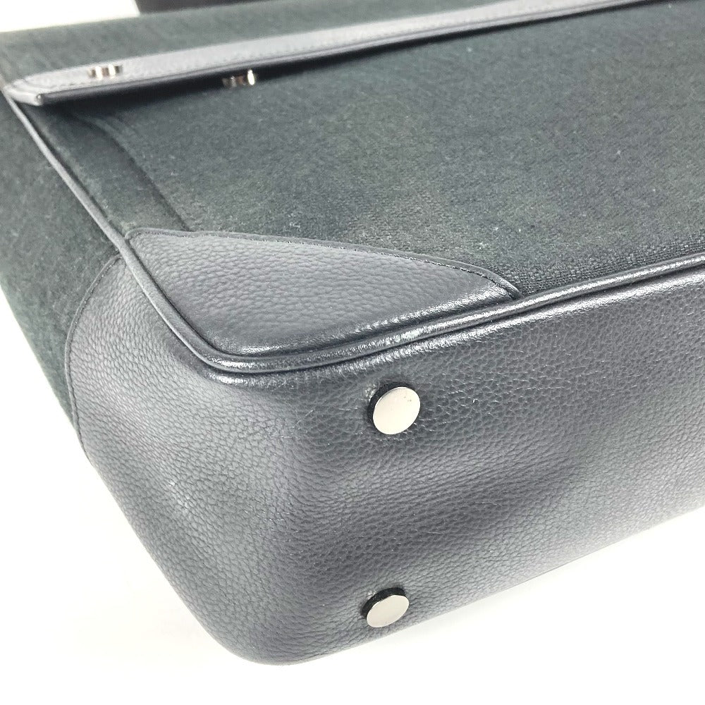 GIVENCHY ロゴ 総柄 カバン 斜め掛け フラップ メッセンジャーバッグ ショルダーバッグ レザー/キャンバス ユニセックス ブラック