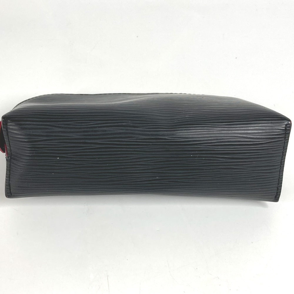 LOUIS VUITTON M67185 エピ バイカラー ポシェット コスメティック ポーチ メイクポーチ マルチポーチ 化粧ポーチ エピレザー ユニセックス ノワール ブラック