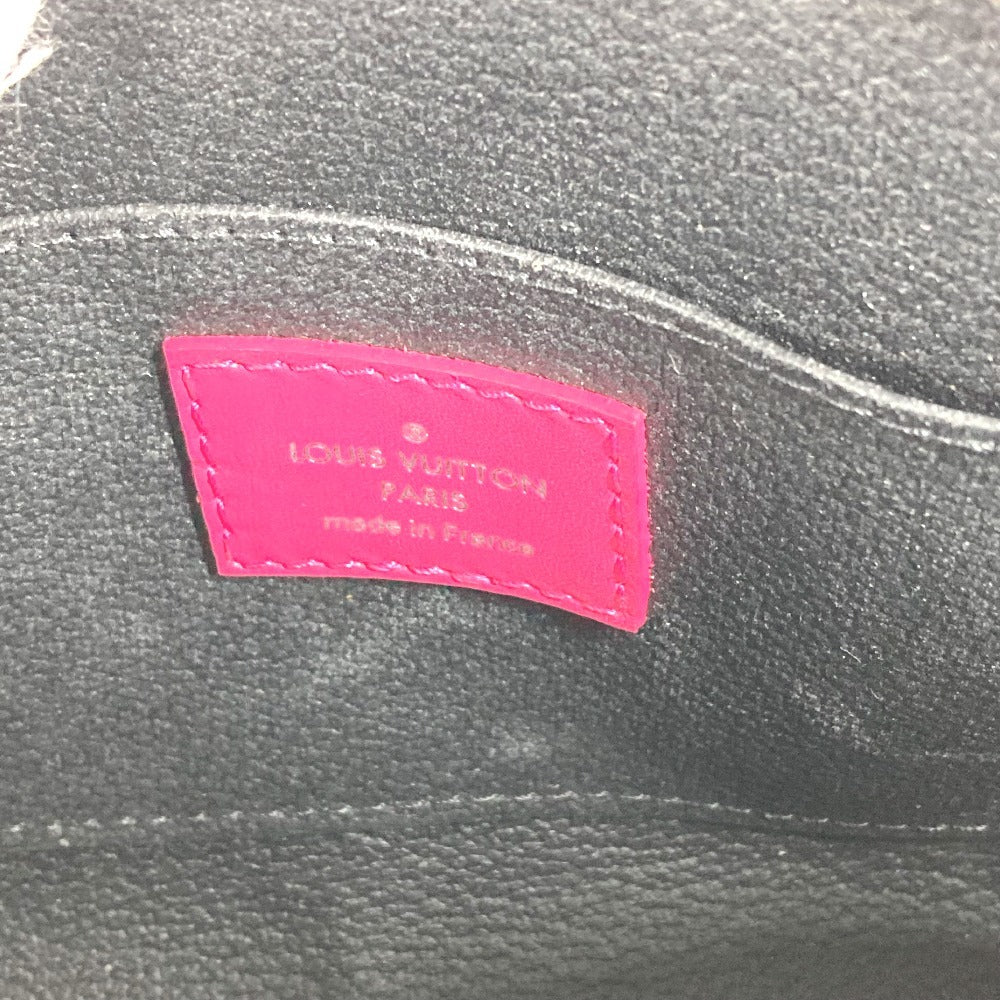LOUIS VUITTON M67185 エピ バイカラー ポシェット コスメティック ポーチ メイクポーチ マルチポーチ 化粧ポーチ エピレザー ユニセックス ノワール ブラック