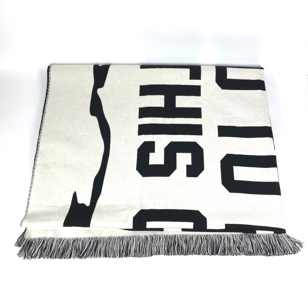 Dior 28Z0006A0663 カクタスジャック フリンジ Dior x Cactus Jack Blanket インテリア ひざかけ 毛布 バイカラー ブランケット ウール ユニセックス ホワイト