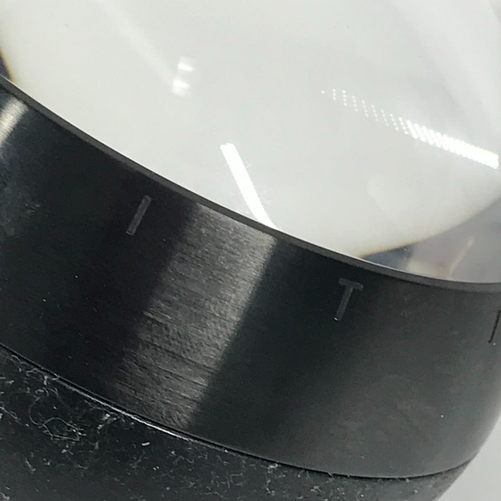 LOUIS VUITTON Q1Q000 テーブルクロック タンブール GMT タンブールGMT インテリア 置時計 SS ユニセックス ブラック