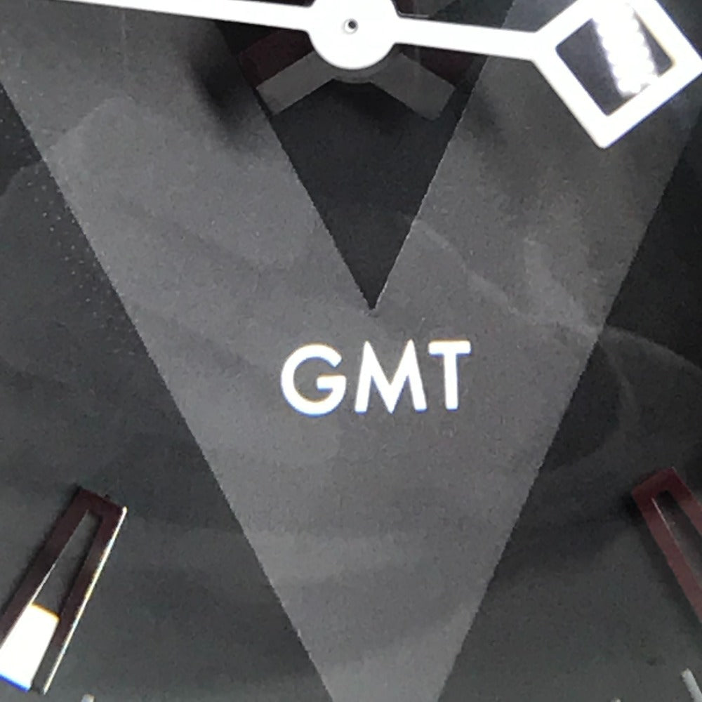 LOUIS VUITTON Q1Q000 テーブルクロック タンブール GMT タンブールGMT インテリア 置時計 SS ユニセックス ブラック