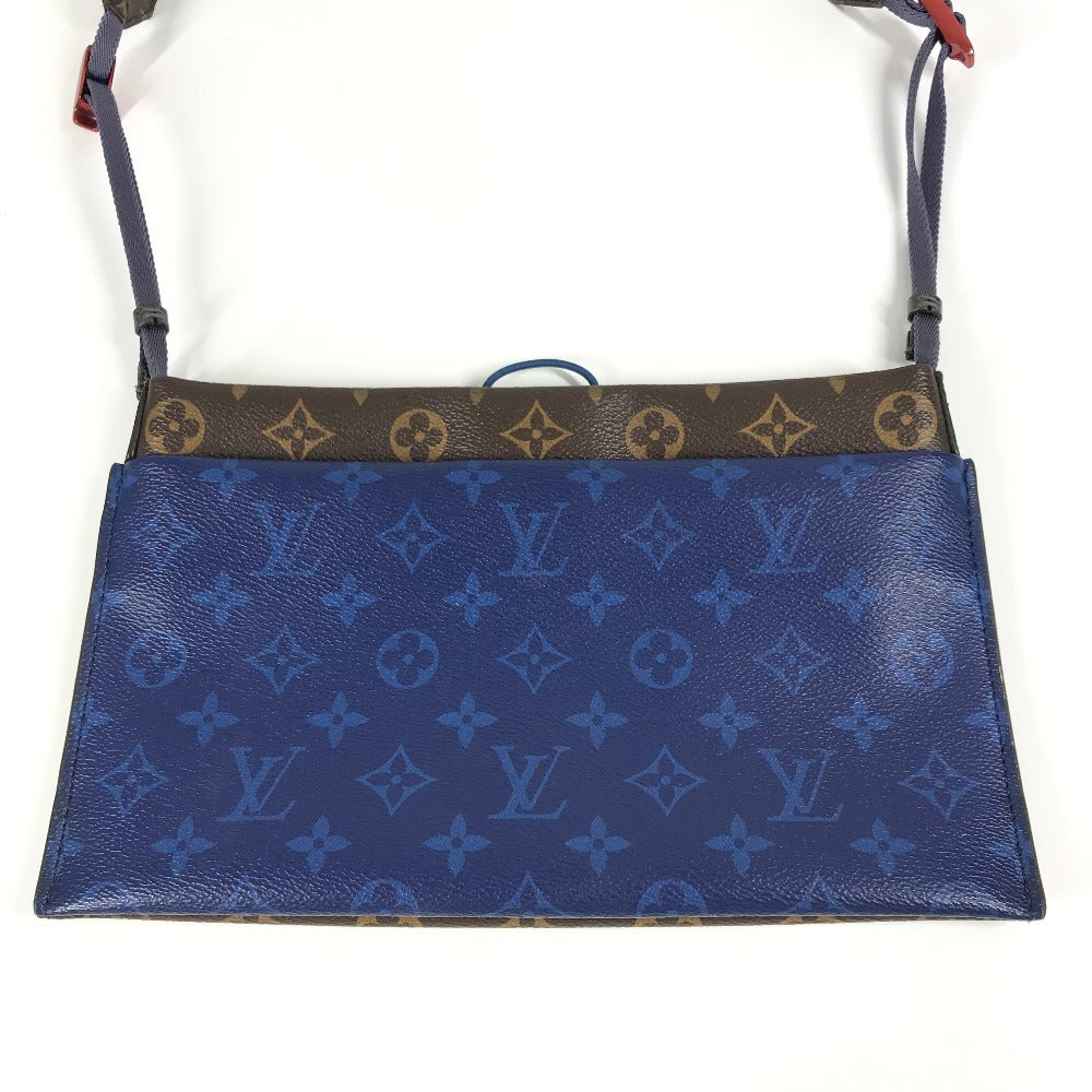LOUIS VUITTON M43854 モノグラム キムジョーンズ スプリット サコッシュ 斜め掛け カバン ショルダーバッグ モノグラムキャンバス ユニセックス ブラウン
