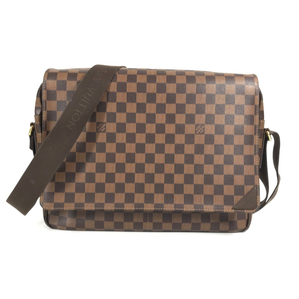 LOUIS VUITTON N41148 ダミエ シェルトンGM シェルトン GM カバン 斜め掛け フラップ メッセンジャーバッグ ショルダーバッグ ダミエキャンバス ユニセックス エベヌ ブラウン