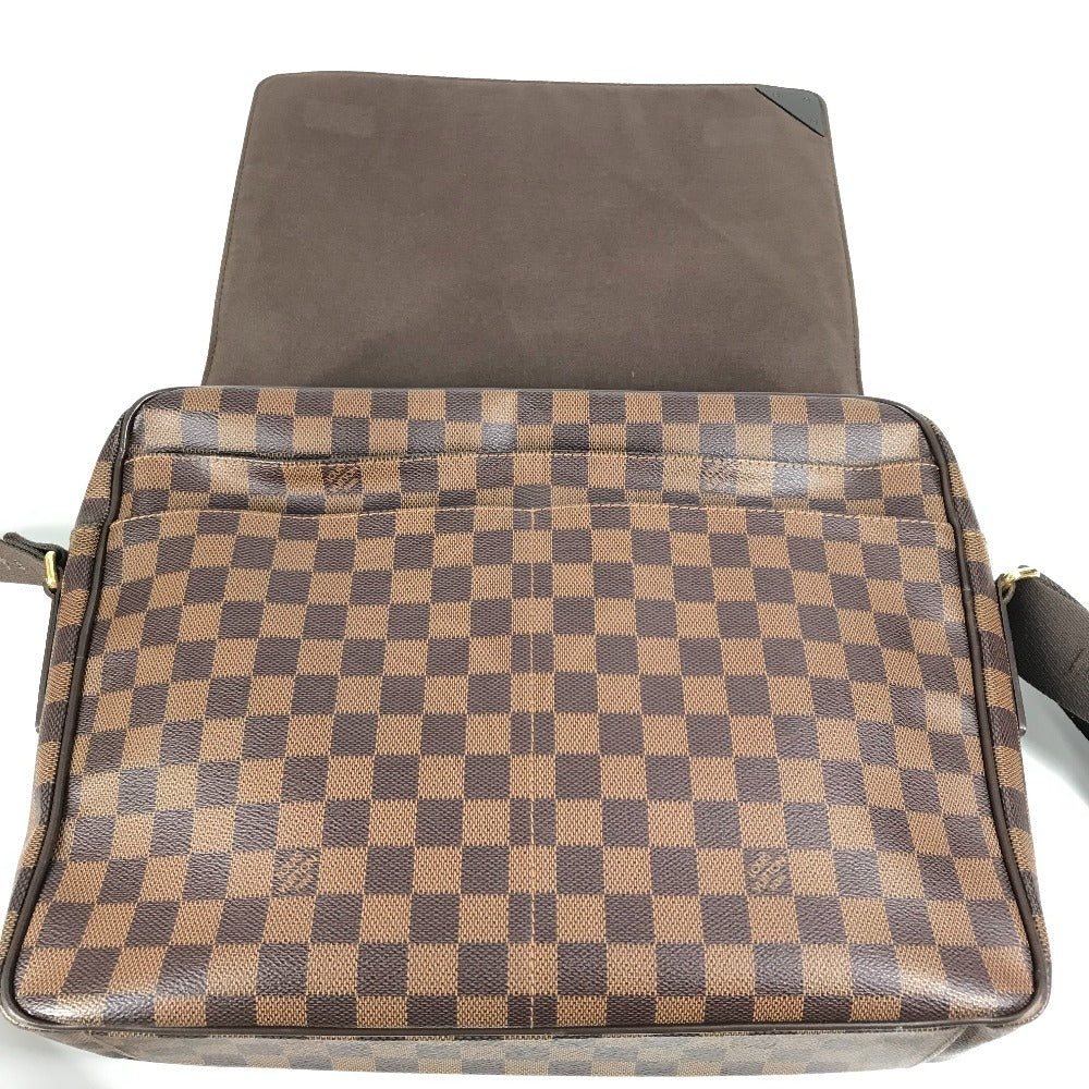 LOUIS VUITTON N41148 ダミエ シェルトンGM シェルトン GM カバン 斜め掛け フラップ メッセンジャーバッグ ショルダーバッグ ダミエキャンバス ユニセックス エベヌ ブラウン