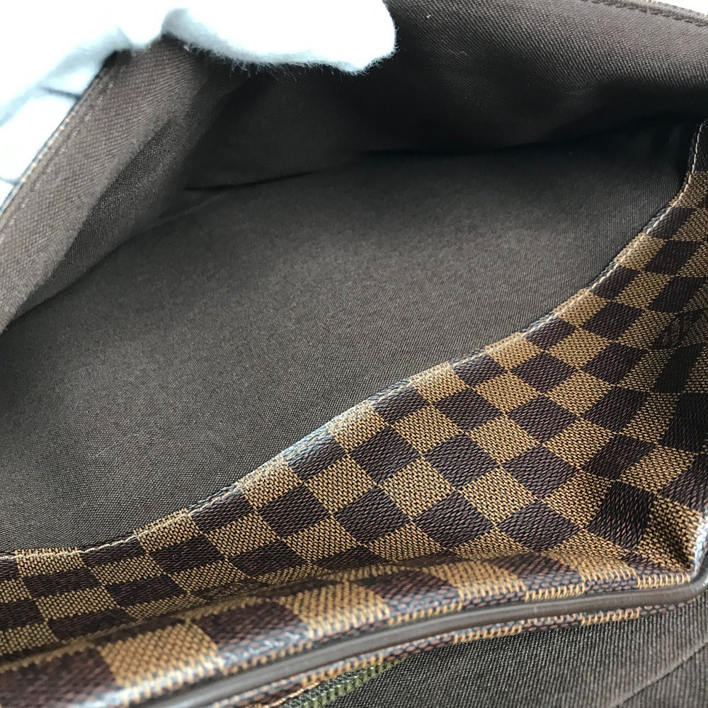 LOUIS VUITTON N41148 ダミエ シェルトンGM シェルトン GM カバン 斜め掛け フラップ メッセンジャーバッグ ショルダーバッグ ダミエキャンバス ユニセックス エベヌ ブラウン