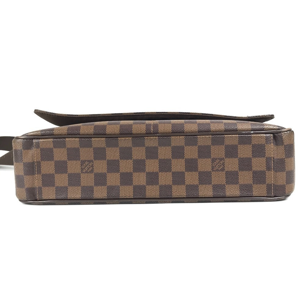 LOUIS VUITTON N41148 ダミエ シェルトンGM シェルトン GM カバン 斜め掛け フラップ メッセンジャーバッグ ショルダーバッグ ダミエキャンバス ユニセックス エベヌ ブラウン