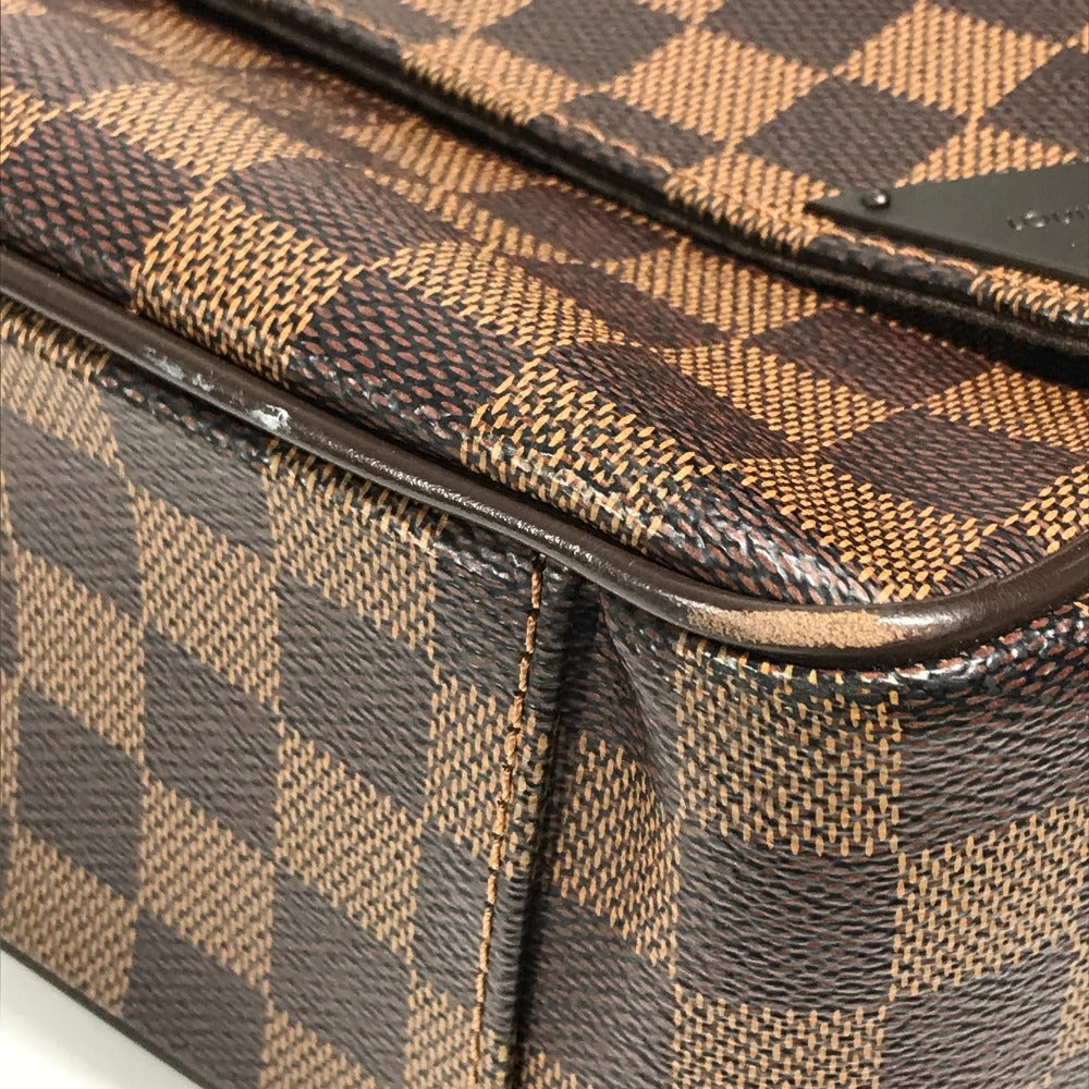 LOUIS VUITTON N41148 ダミエ シェルトンGM シェルトン GM カバン 斜め掛け フラップ メッセンジャーバッグ ショルダーバッグ ダミエキャンバス ユニセックス エベヌ ブラウン