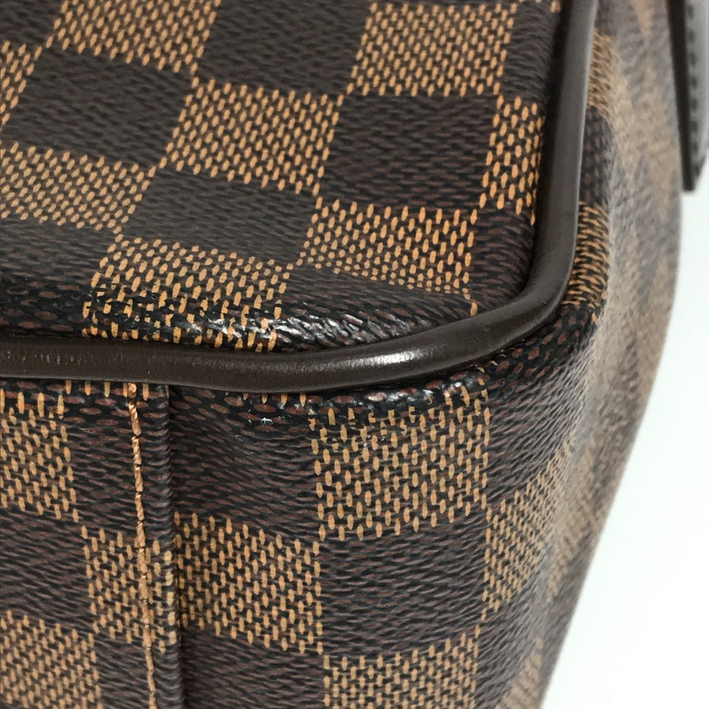 LOUIS VUITTON N41148 ダミエ シェルトンGM シェルトン GM カバン 斜め掛け フラップ メッセンジャーバッグ ショルダーバッグ ダミエキャンバス ユニセックス エベヌ ブラウン