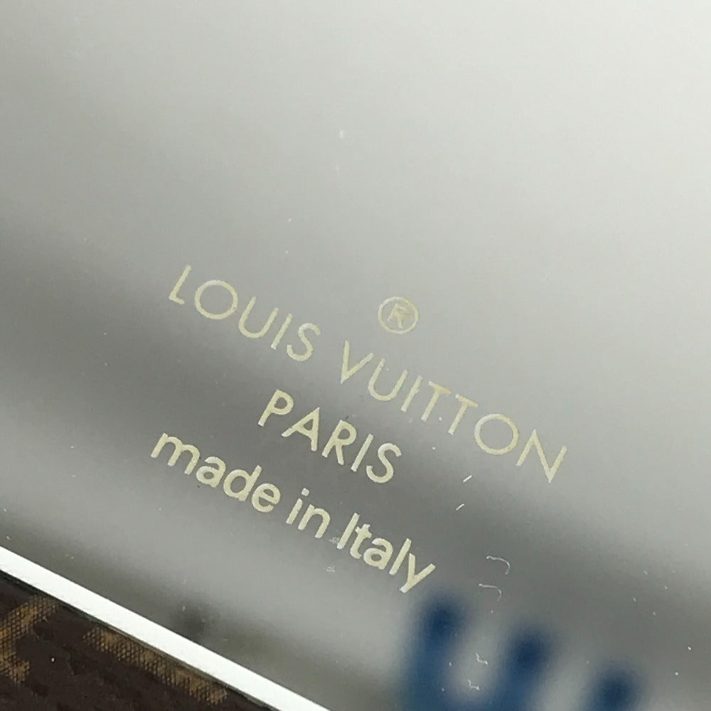 LOUIS VUITTON GI0554 モノグラム ホーム ミラー トランク インテリア 三面鏡 鏡 モノグラムキャンバス ユニセックス ブラウン