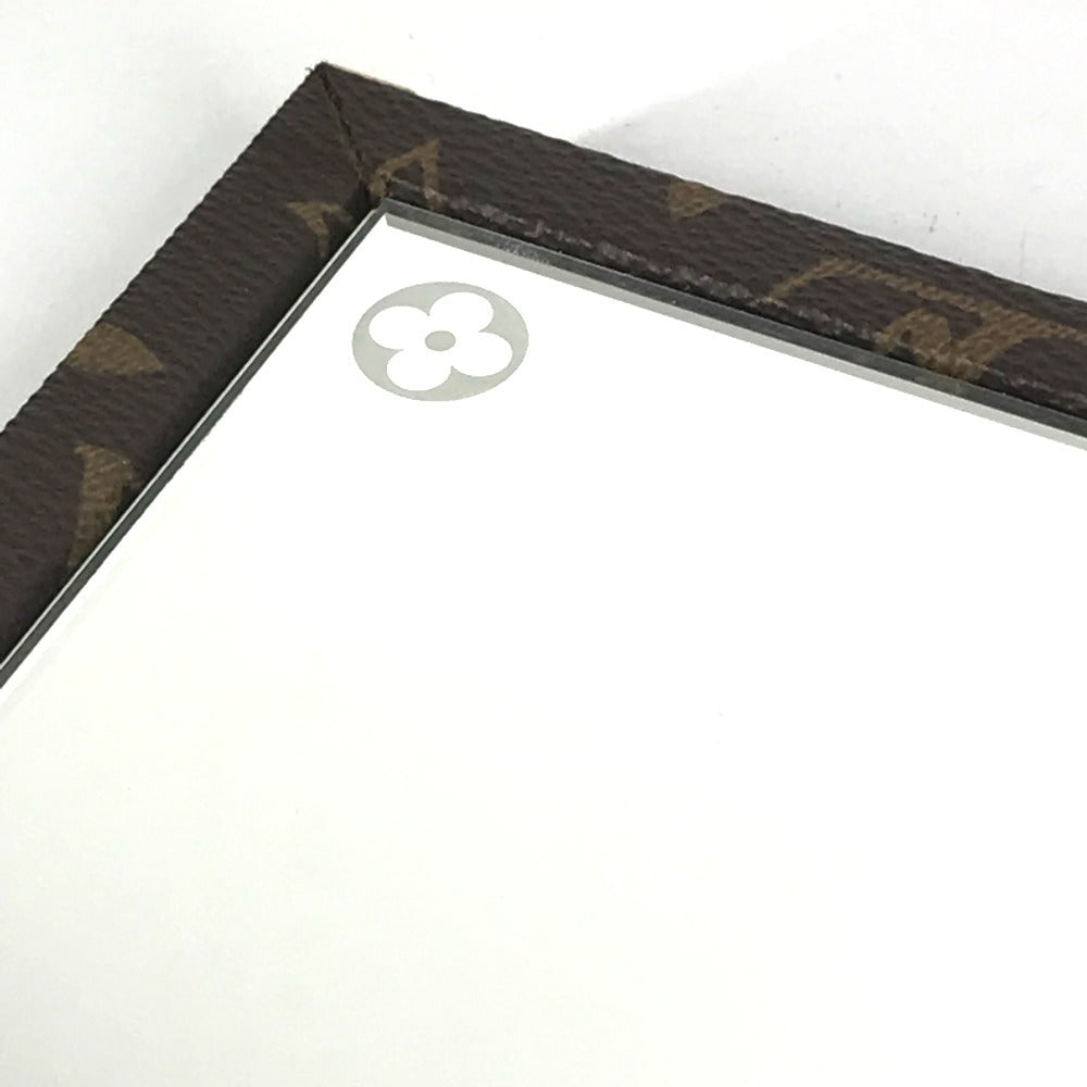 LOUIS VUITTON GI0554 モノグラム ホーム ミラー トランク インテリア 三面鏡 鏡 モノグラムキャンバス ユニセックス ブラウン