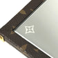 LOUIS VUITTON GI0554 モノグラム ホーム ミラー トランク インテリア 三面鏡 鏡 モノグラムキャンバス ユニセックス ブラウン