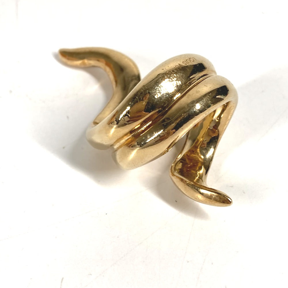 LOUIS VUITTON MP1955 Logo Accessory Jewelry Ring Metal Unisex Gold