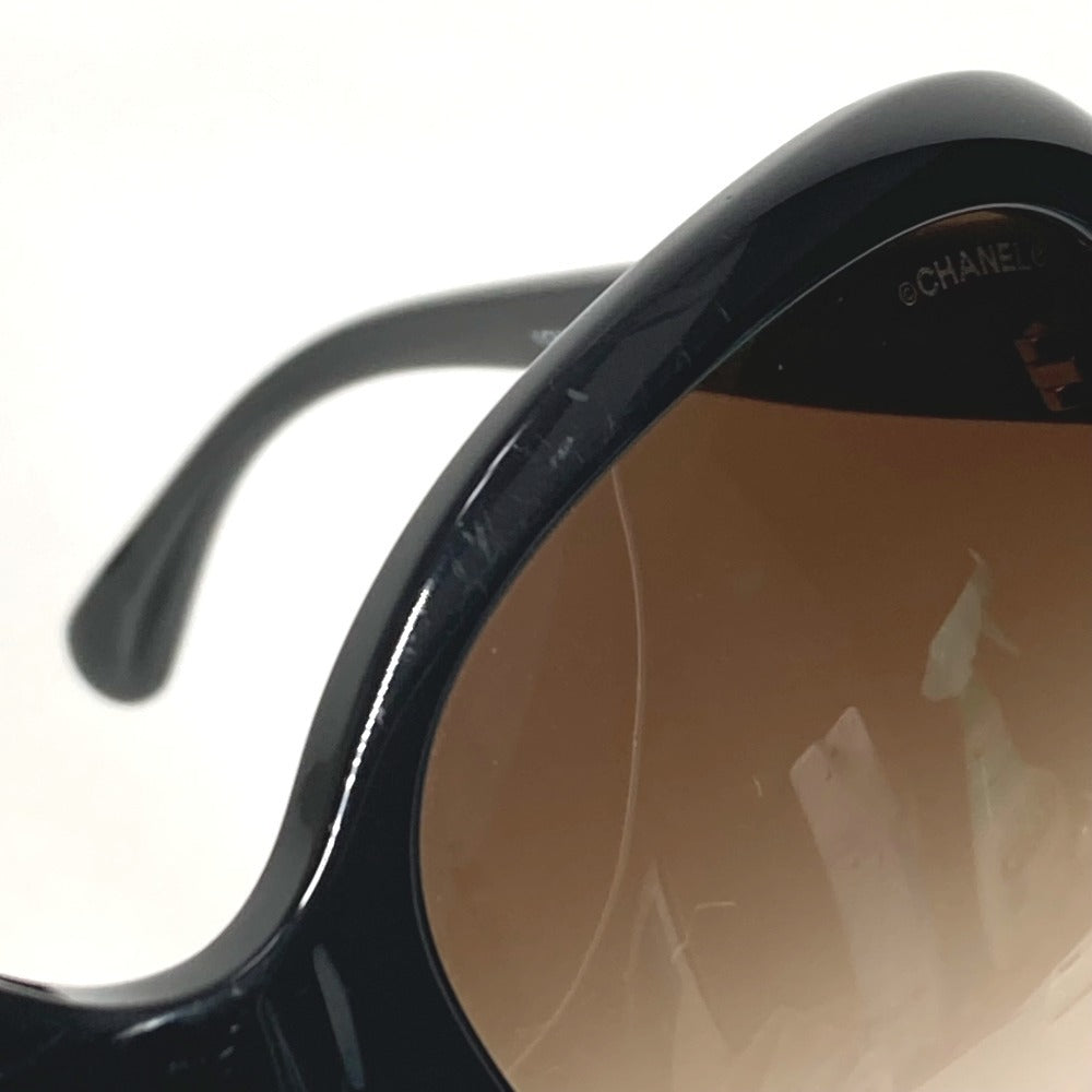 CHANEL 5312-A バイカラー CC ココマーク ロゴ めがね メガネ アイウェア 眼鏡 サングラス プラスチック レディース ブラック系×ブラウン系