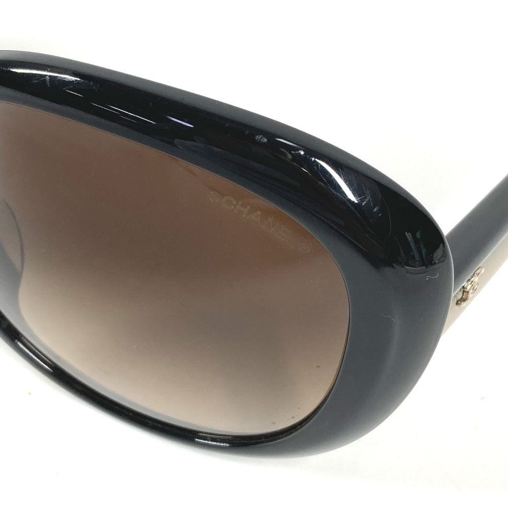 CHANEL 5312-A バイカラー CC ココマーク ロゴ めがね メガネ アイウェア 眼鏡 サングラス プラスチック レディース ブラック系×ブラウン系