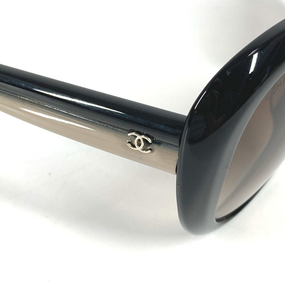 CHANEL 5312-A バイカラー CC ココマーク ロゴ めがね メガネ アイウェア 眼鏡 サングラス プラスチック レディース ブラック系×ブラウン系